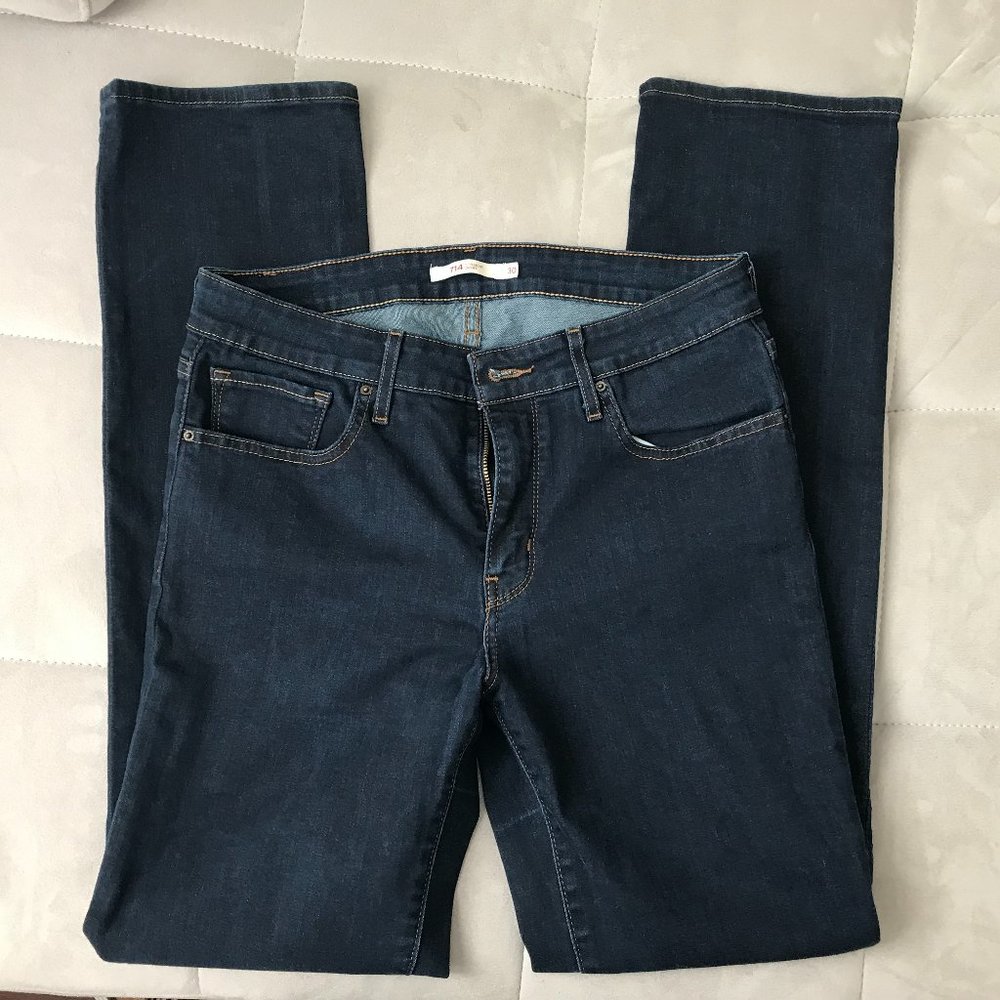 Levi's 714 Straight Droit Jeans